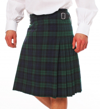 Kilt Schottenrock im Black Watch Tartan